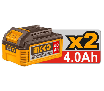 Перфоратор аккумуляторный INGCO CRHLI212282 2Дж 20В 4Ач photo 0