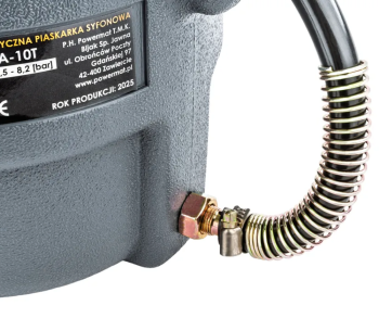 Aparat de sablat pneumatic tip sifon POWERMAT PM-PIA-10T 4/5/6/7mm 8.2bar photo 2
