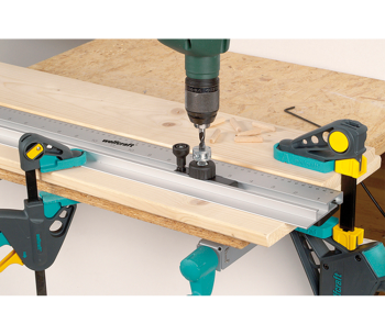 Șablon universal pentru dibluri Wolfcraft 4650000 photo 2