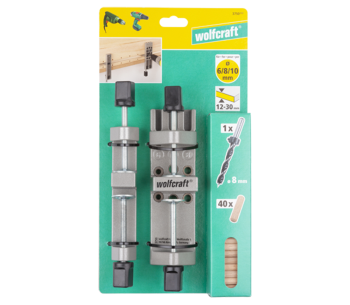Set universal pentru dibluri Wolfcraft 3750000 photo 3