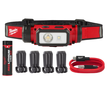 product Lanternă frontală MILWAUKEE L4 HL2-301 100/400/600lm Li-Ion