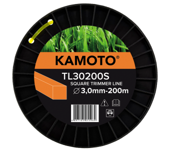 Леска для триммера KAMOTO TL30200S 3.0мм 200000мм photo 0