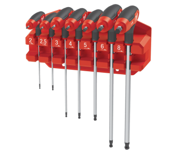product Set 7 chei imbus cu mâner Comfort Grip Milwaukee 4932498677