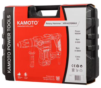 Ciocan rotopercutor KAMOTO H1600MAX 1600w SDS-Max photo 6