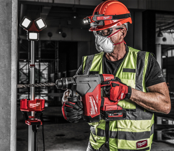 Ciocan rotopercutor cu acumulator (fără bat) MILWAUKEE M18 ONEFHP-0X 5J 18V photo 5