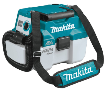 Aspirator industrial cu accumulator (fără bat) MAKITA 18V DVC750LZ 67mbar 7.5L photo 2