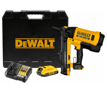Capsator cu acumulator DEWALT DGN845D1-QW  18V 2Ah photo 1