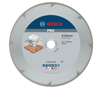 product Disc de tăiat cu diamant BOSCH PRO Marble 230mm Solid Marmura