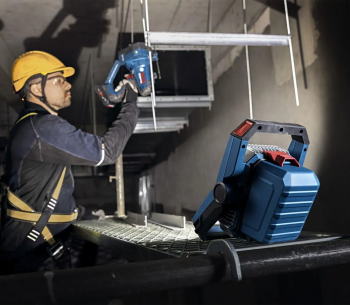 Lanternă construcții cu acumulator (fără bat) BOSCH GLI 18V-3000 1000/2000/3000lm 18V photo 6