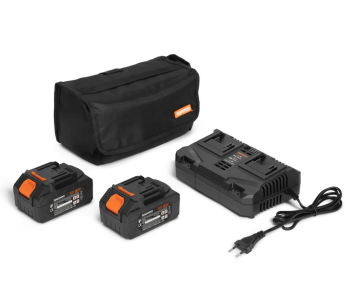 Mașină de tuns gazonul cu acumulator DAEWOO DLM 5042Li SET 470mm 2x21V 4Ah photo 12