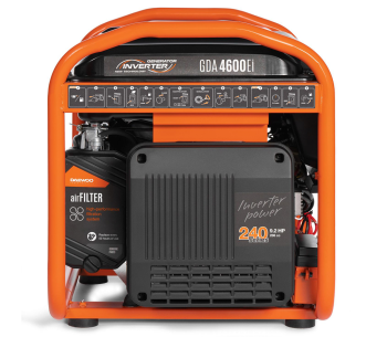 Generator electric DAEWOO GDA 4600Ei 5kw Benzină Invertor photo 5
