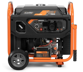 Generator electric DAEWOO GDA 8000Ei 8kw Benzină Invertor photo 6