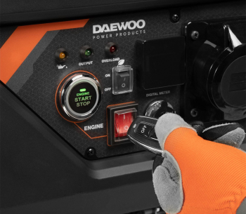 Generator electric DAEWOO GDA 8000Ei 8kw Benzină Invertor photo 8