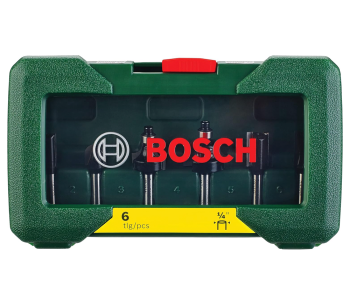 Set de freze pentru lemn BOSCH 2607019462 (6 piese) photo 0
