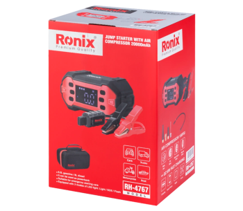 Starter auto cu compresor de aer RONIX RH-4767 3000A 5/9/12V photo 12