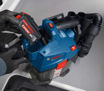 Aspirator industrial cu accumulator (fără bat) BOSCH 18V  GAS 18V-6LS 129mbar 6L photo 2