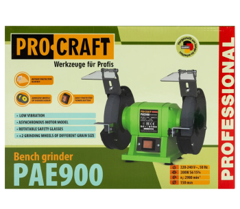 Polizor de banc ProCraft PAE900 200w 150mm photo 2