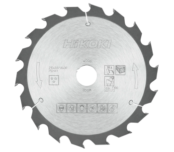 product Disc pentru fierastrau electric HIKOKI 752441 210mm 1.6mm Lemn