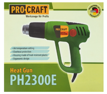 Suflantă de aer cald ProCraft PH2300E 2000w 600°C photo 6