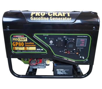 product Generator electric ProCraft GP80 7.5kw Benzină AVR
