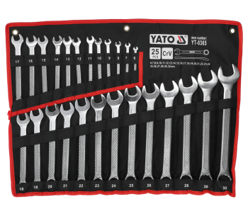product Set 25 chei combinate YATO YT0365 6-32mm