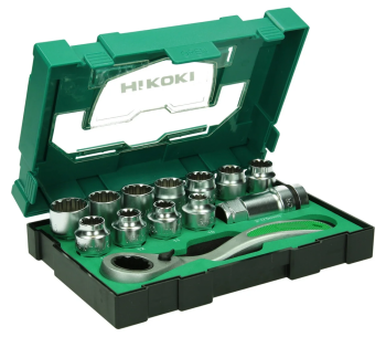 product Set chei tubulare 13 piese HIKOKI 40030033 10-21 mm