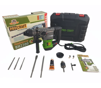 Ciocan rotopercutor ProCraft BH2200 1500w SDS-Plus photo 4
