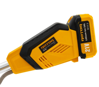 Trimmer cu acumulator ROTOR RBT-2BC 21V 3Ah photo 4