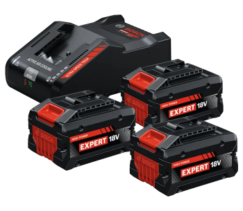 product &Icirc;ncărcător cu 3 acumulatoare BOSCH EXBA18V-80 + EXAL18V-160 350w 18V 16A