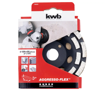 product Disc de șlefuit beton KWB 726220 Aggreso-Flex 125mm