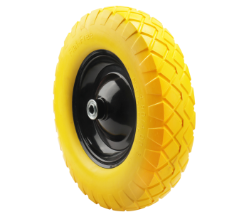 product Roată din PU pentru roabă 15″×3.5″ HOTECHE 377024