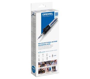 Pistol de lipit multifuncțional pe gaz DREMEL BF0132000JD  1300°C Balon cu gaz photo 6