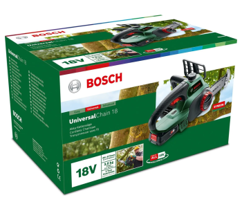 Fierăstrău cu lanț cu acumulator BOSCH PKE18V-30-28 300mm 18V 4Ah photo 0