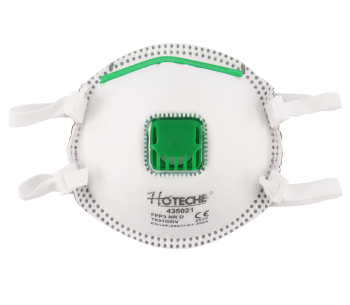 product Mască respiratorie FFP3 cu supapă, set 2 bucăți HOTECHE 435021