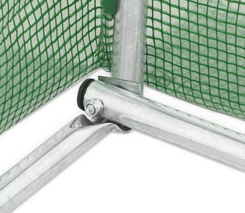 Seră arcuită TEHNO-MS 10x3x2.25 mm 30m² Verde photo 2