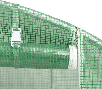 Seră arcuită TEHNO-MS 4x2.5x2.25 m 10m² Verde photo 1