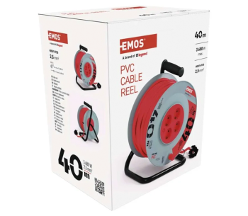 Prelungitor cu tambur 40m 1-16A EMOS P09240M photo 3