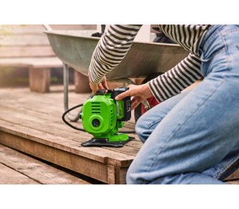 Compresor auto cu acumulator (fără bat) Greenworks G24IN 11bar 40l/min photo 6