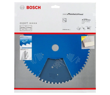 Пильный диск BOSCH Expert for Sandwich Panel 270мм 2.4мм Алюминий photo 0