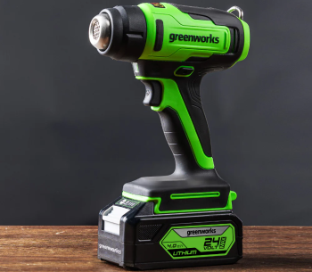 Suflantă de aer cald cu acum. (fără bat) Greenworks G24HG 550°C photo 5