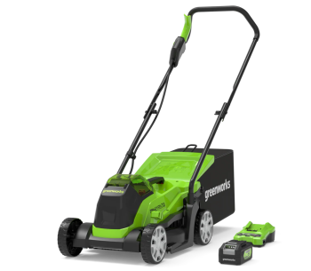 product Mașină de tuns gazonul cu acumulator Greenworks GD24LM33K4 330mm 24V 4Ah