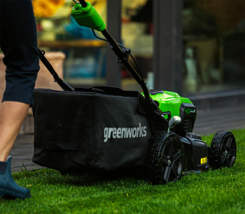 Mașină de tuns gazonul cu acumulator Greenworks GD40LM46SP 460mm 40V photo 4