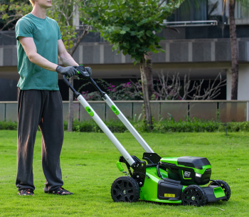Mașină de tuns gazonul cu acumulator Greenworks GD60LM46SPK4 460mm 60V 4Ah photo 3