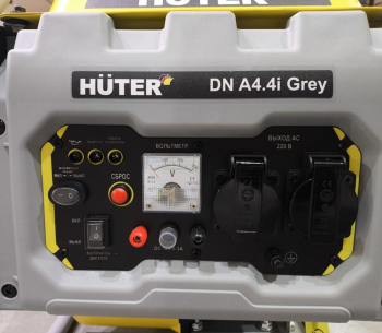 Электрогенератор HUTER DN А4.4i Grey 4квт Бензин Инвертор photo 2