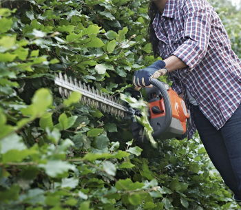 Trimmer gard viu cu benzină Husqvarna 122HD45 450mm 22cm3 photo 2