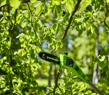 Fierăstrău telescopic cu acumulator Greenworks G24PS20K2 200mm 24V 2Ah photo 2