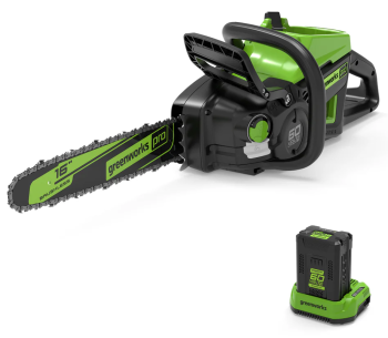 product Fierăstrău cu lanț cu acumulator Greenworks GD60CS40K2 400mm 60V 2Ah