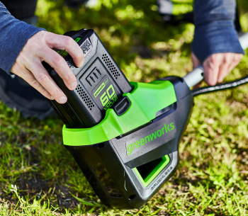 Trimmer cu acumulator Greenworks GD60BCBK2 60V 2Ah photo 3