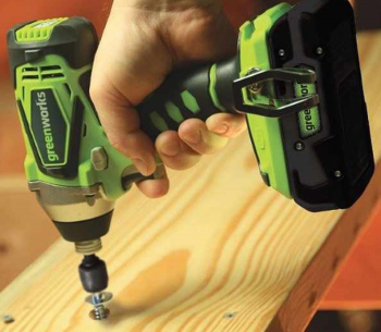 Șurubelnița cu acumulator сu impact (fără bat.) Greenworks G24ID 24V photo 2