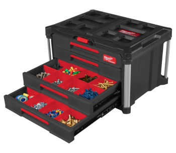Cutie pentru scule MILWAUKEE PACKOUT DRAWER BOX Plastic photo 2